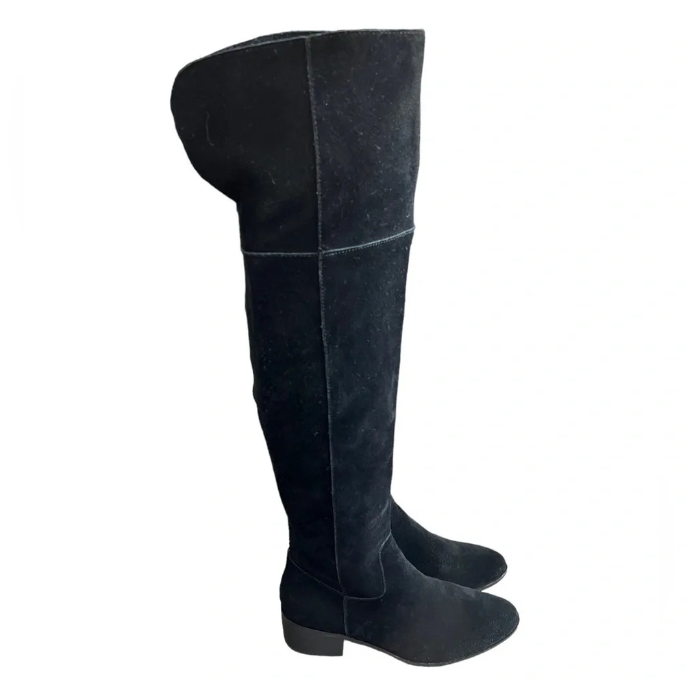 STEVE MADDEN Tyra Over-The-Knee Boot Black 7.5
